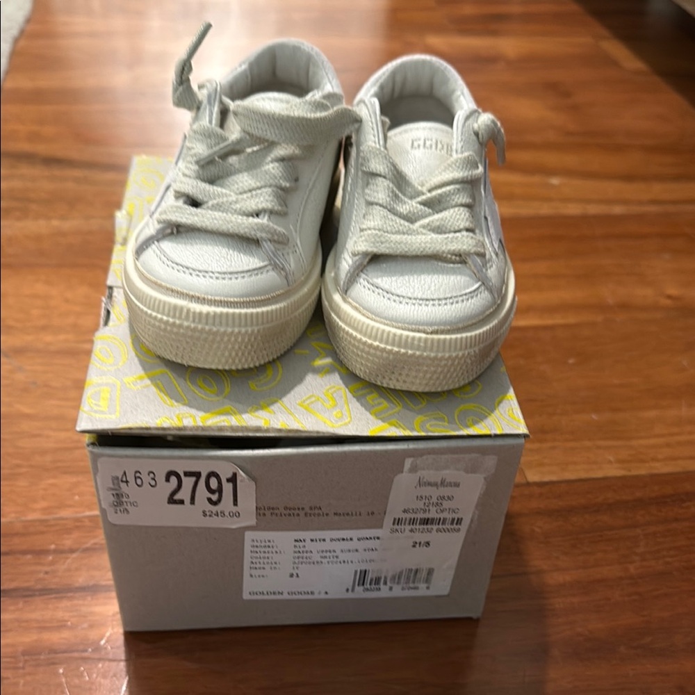 Golden Goose White Sneakers Classic Style